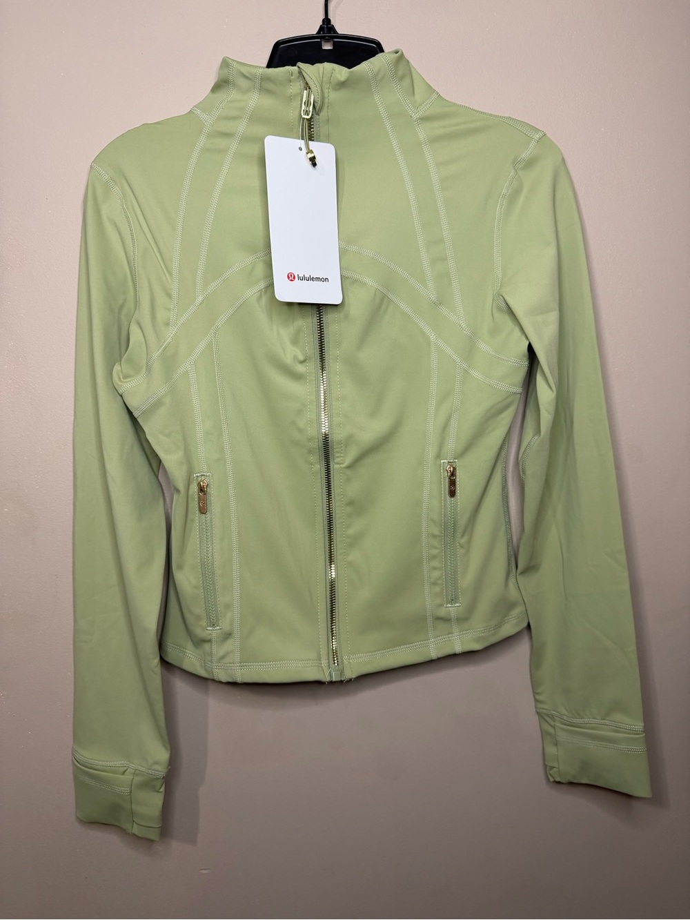 lululemon athletica Light Green Utility Jacket